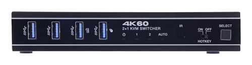 InLine 57885E KVM switch Rack mounting Black – image 4