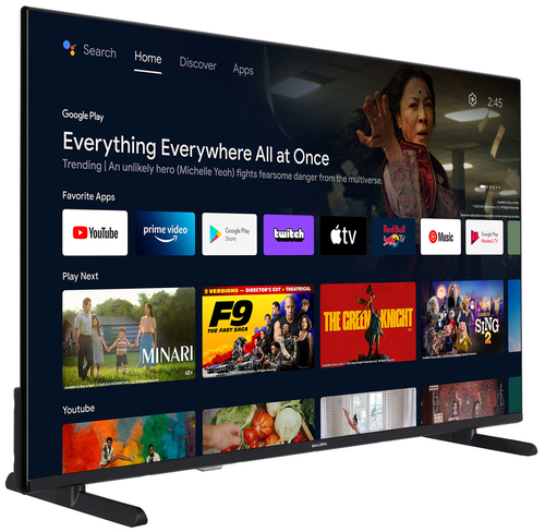 Salora 50UA550 TV 127 cm (50") 4K Ultra HD Smart TV Wi-Fi Black 250 cd/m² – image 3