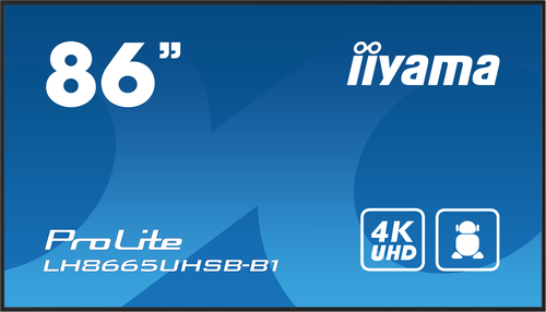 iiyama ProLite LH8665UHSB-B1 public display, afbeelding 2