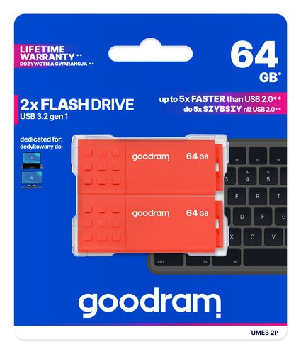 Goodram 2-PACK UME3-0640MXR11-2P – image 6