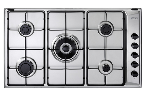 De’Longhi YAL 59 DD варочная поверхность Нержавеющая сталь Встроенный 86 cm Газовый 5 зона(ы)
