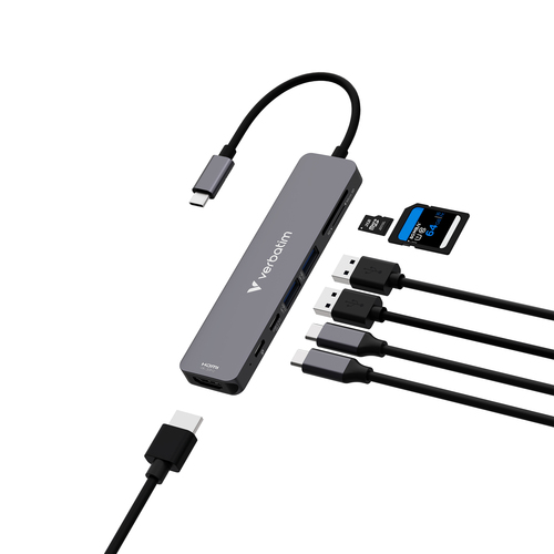 Verbatim 32158 - USB-C hub, afbeelding 2