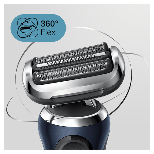 Braun Series 7 70-B7850cc Foil shaver Trimmer Blue – image 9