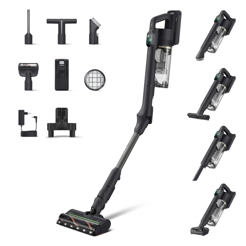 Philips XC7233/10 stick vacuum/electric broom Battery Dry HEPA Bagless Black – image 1