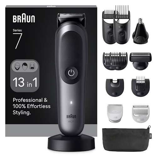 Braun Series 7 AIO7560 Wet & Dry All-in-One Body Groomer - Grey, Silver/Grey - image 1