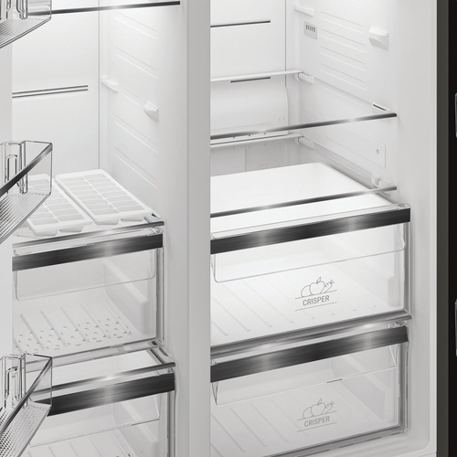 Hotpoint HPG2 6592 XP4UK Frost Free American Fridge Freezer - Silver - E Rated, Silver - image 6