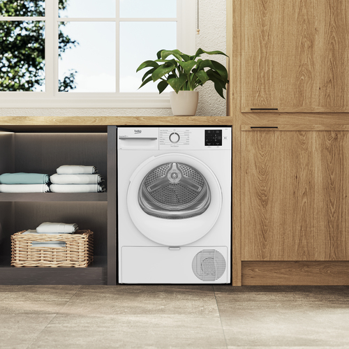 Beko BM3T3822W 8Kg Heat Pump Tumble Dryer - White - A+ Rated, White - image 7