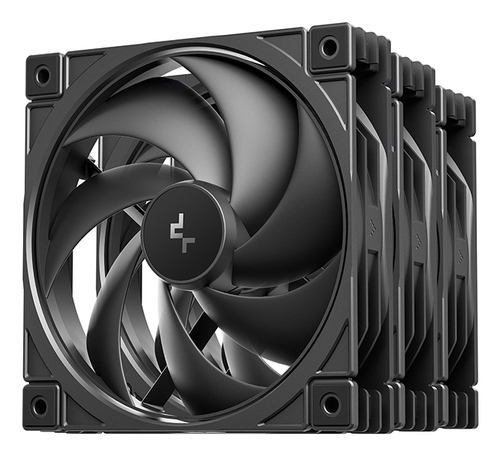DeepCool FD12 V2 Computer behuizing Ventilator 12 cm Zwart 4 stuk(s)