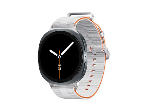 Samsung Galaxy Watch 8, Bluetooth, 44mm, Sport Band, Graphite, S/M + Athleisure Band, White, S/M