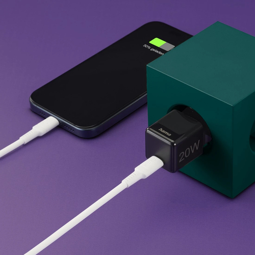 Hama Fast Charger USB-C PD/Qualcomm® Super-Mini Charger 20 W Oplader Zwart, afbeelding 7