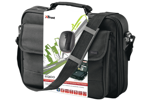 Trust Eqido 15.6 39,6 cm (15.6) Portfelis Juoda