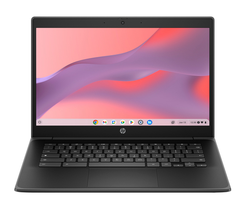 HP Fortis 14 G1i Chromebook - Intel N-series - N150 / up to 3.6 GHz - Chrome OS - Intel Graphics - 4 GB RAM - 32 GB eMMC - 14" SVA 1366 x 768 (HD) - Wi-Fi 6, Bluetooth - jet black - kbd: UK