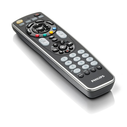 Philips Perfect replacement SRP5004/53 remote control IR Wireless DVD/Blu-ray, DVDR-HDD, DVR, SAT, TV, VCR Press buttons