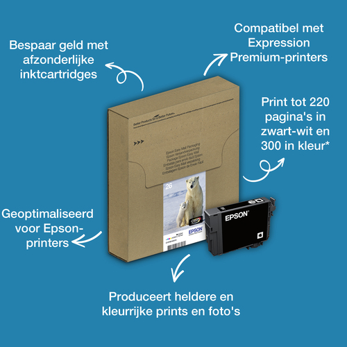 Epson 26 Multipack Easy Mail Packaging - 4, afbeelding 3