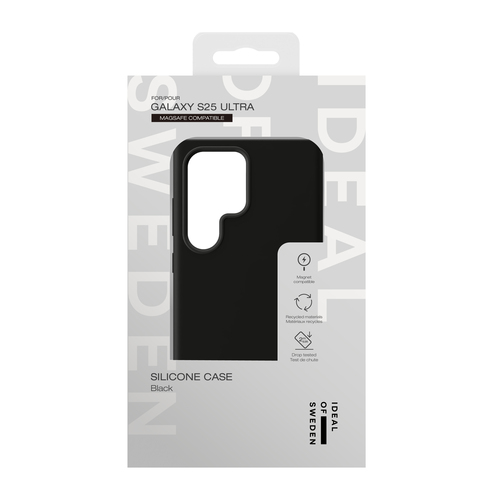 iDeal of Sweden Silicone Case MagSafe Galaxy S25 Ultra Black – image 3