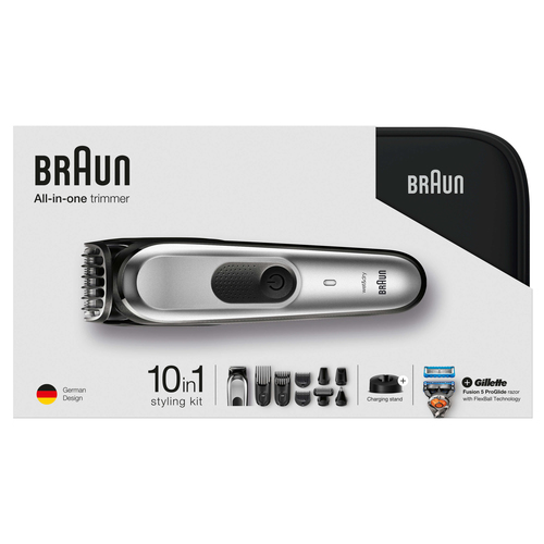Braun Multigroomer 10-in-1 All-in-one trimmer MGK7920, Beard Trimmer & Hair Clipper, Mini Shaver & Detail Trimmer – image 3