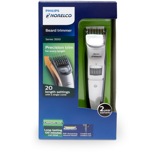 Philips Norelco BeardTrimmer 3500 QT4018/49 beard trimmer AC/Battery 20 – image 2