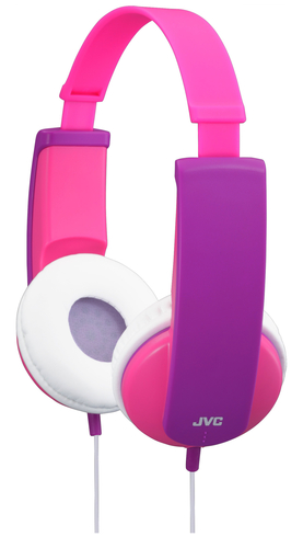 JVC HA-KD5-P-E headphones/headset Wired Head-band Music Pink, Purple