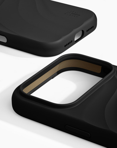 iDeal of Sweden Soft Swirl Silicone Case MagSafe iPhone 17 Pro Max / 18 Pro Max Velvet Black – image 2