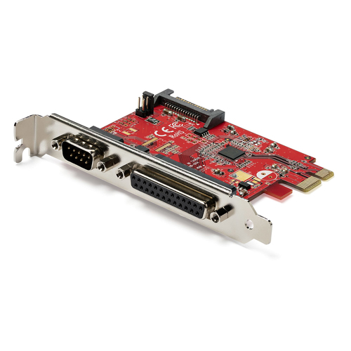 StarTech.com PEX1S1P950 интерфейсная карта/адаптер Внутренний Параллельный, Последовательный