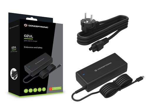 Conceptronic OZUL10BE 90W USB PD Charger – image 2