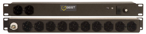 Vertiv Geist BRN120-1026 power distribution unit (PDU) 12 AC outlet(s) 0U Black