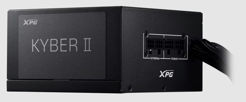 XPG KYBERII750G-BKCGB power supply unit 750 W 20+4 pin ATX ATX Zwart, afbeelding 2