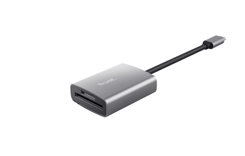 Trust Dalyx Snelle USB-kaartlezer van aluminium, afbeelding 2