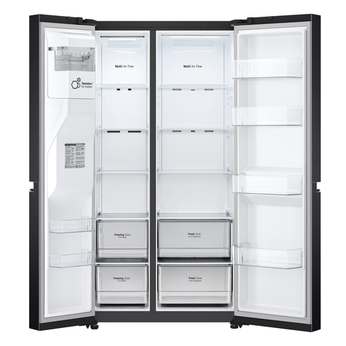 LG NatureFRESH™ GSLV70MCTF American Fridge Freezer – image 3