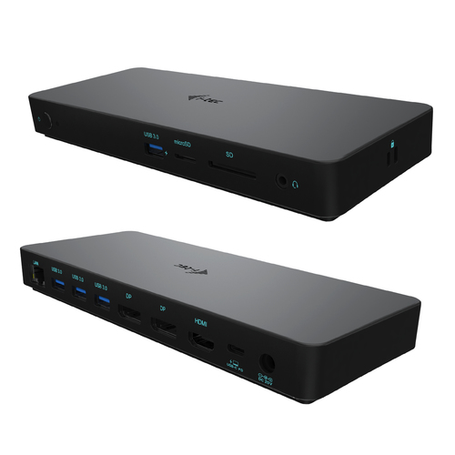 i-tec USB-C/Thunderbolt Triple Display Docking Station + Power Delivery