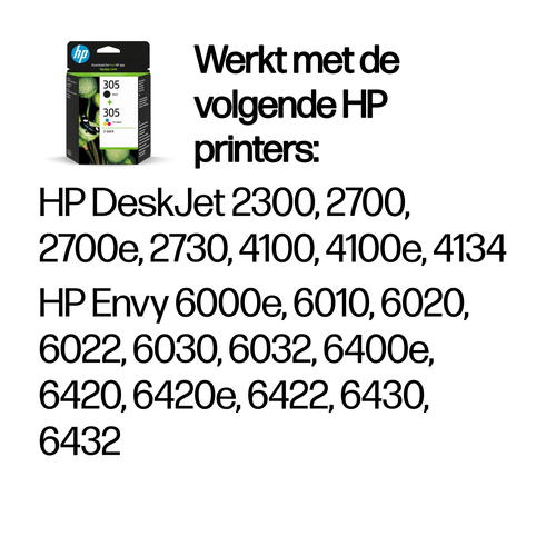 HP 305 Cartridges Combo Pack