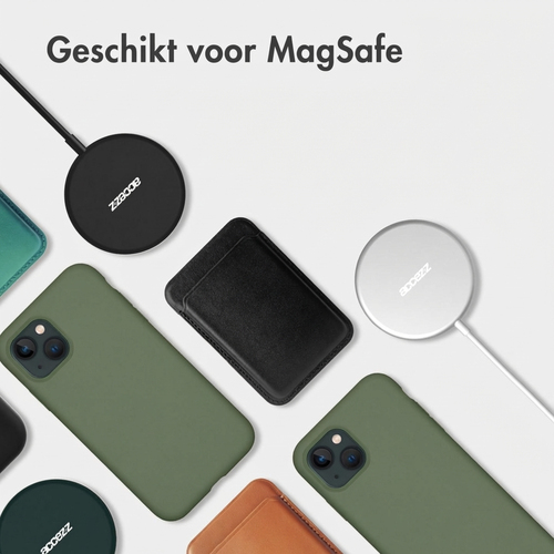 Accezz Liquid Silicone Backcover met MagSafe iPhone 16 Pro Max Telefoonhoesje, afbeelding 7
