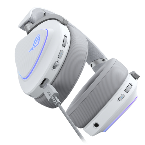 Asus Rog Delta II Wireless Lightweight Gaming Headset - Moonlight White - image 7