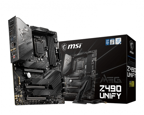 MSI MEG Z490 UNIFY материнская плата Intel Z490 LGA 1200 (Socket H5) ATX