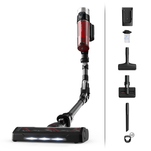 Rowenta RH2078 2-in-1 stick vacuum Battery Cухой Без мешка 0,4 L 250 W Черный, Красный