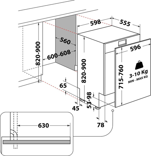 Whirlpool WH8IPB14AM6L0 MaxiSpace, afbeelding 10