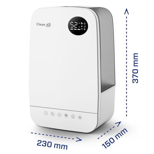 Clean Air Optima CA-606 Luchtbevochtiger Wit, afbeelding 5
