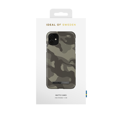 iDeal of Sweden Printed Case iPhone 11/XR Matte Camo – image 1
