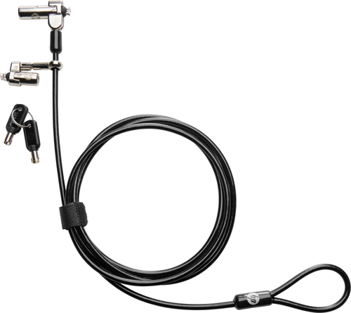 Candado con cable y llave HP 1AJ39AA