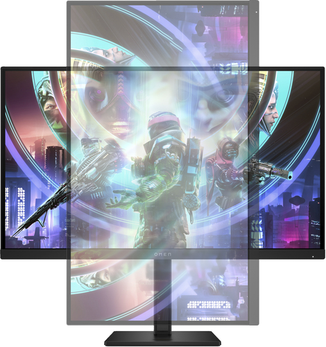 HP OMEN 27qs 27" QHD 240Hz Gaming monitor Monitor Zwart, afbeelding 9