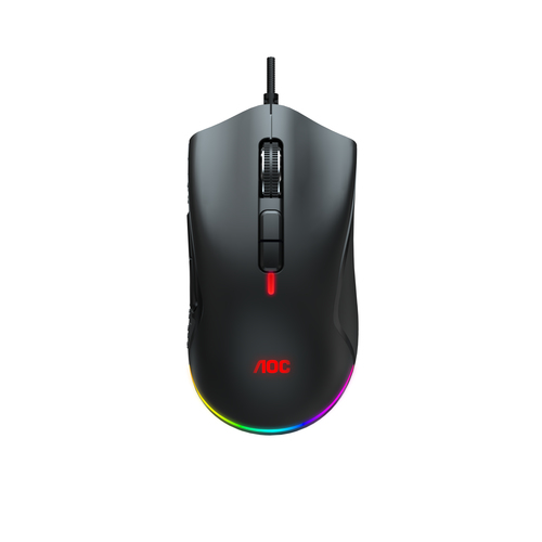 AOC GM530 компьютерная мышь Игровой Для правой руки USB тип-A Оптический 16000 DPI