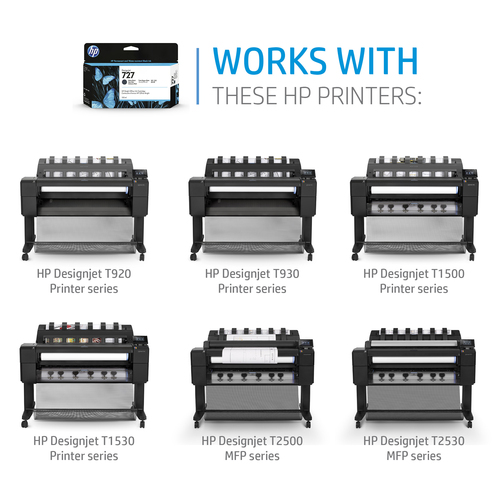 HP 727 DesignJet Ink Cartridge 130-ml Magenta B3P20A - image 2
