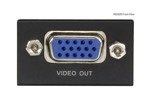ATEN VE022R AV extender AV receiver Black – image 2