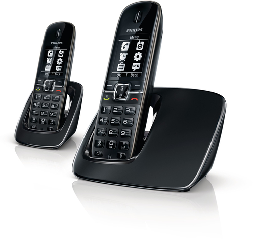 Philips BeNear CD4902B/51 telephone DECT telephone Caller ID Black