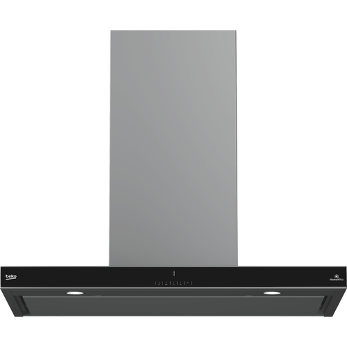 Beko HCB93847BXHI cooker hood Wall-mounted Stainless steel 500 m³/h