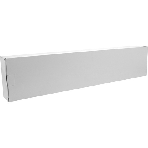 Product image: InLine 19" Cable management panel, 5 large brackets, RAL7035, grey