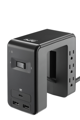 APC PE6U21 power distribution unit (PDU) 6 AC outlet(s) Black – image 2