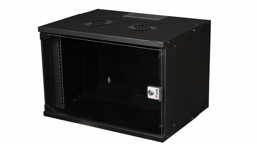 Equip Wandgehäuse 19"  07U 540x400mm schwarz