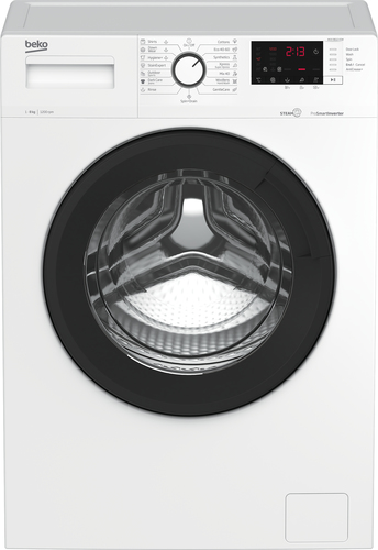 Beko WUV 8612 XSW стиральная машина Фронтальная загрузка 8 kg 1200 RPM Белый