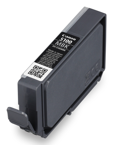 Canon PFI-5100 MBK inktcartridge 1 stuk(s) Origineel Mat Zwart, afbeelding 3